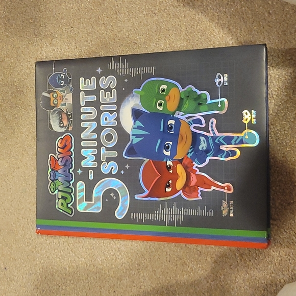🍉3/$25🍉NWT PJ Masks 5 Minute Stories Book